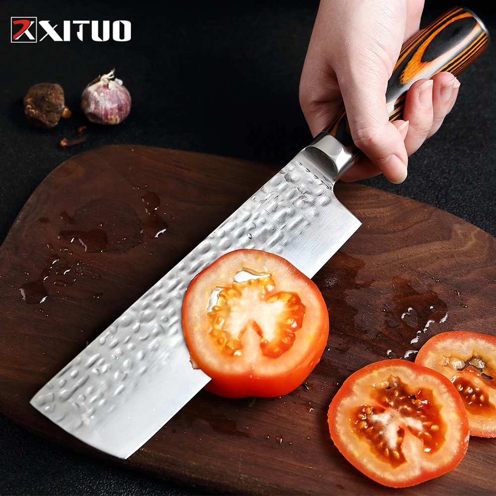 Кухонный нож домашний Мясницкий изобретательный кузнечный шеф повара ножи из