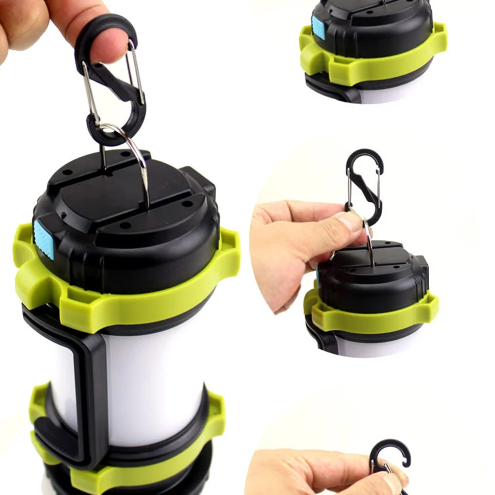 

Emergency Night Market Light Camping Bulb Lamp Portable 350-Lumens Handheld Outdoor Camping USB Port Phone Charger