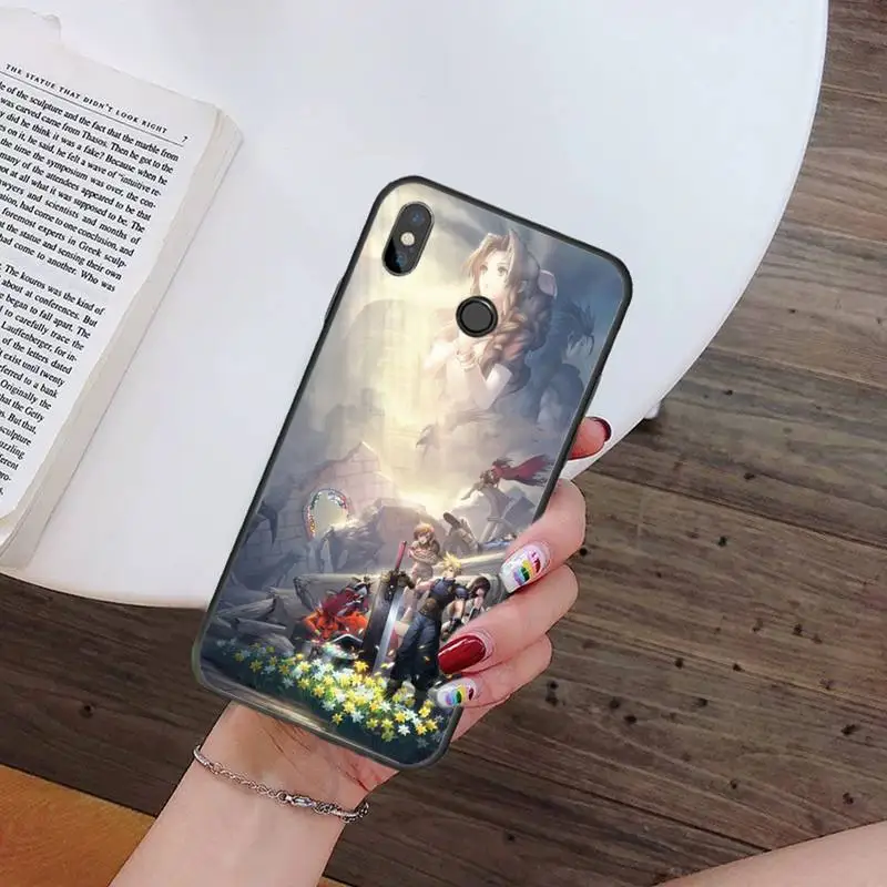 

Final Fantasy VII New Game Continue Phone Case For Xiaomi Redmi note 7 8 9 t k30 max3 9 s 10 pro lite
