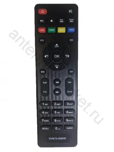 Пульт Lumax DVB T2 555 HD|Пульты| |