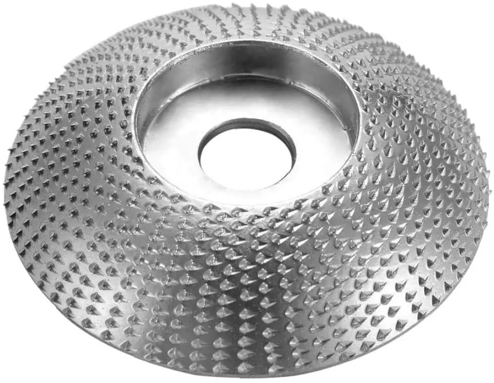 

Wood Grinding Wheel Tungsten Carbide Grinding Wheel Grinder Shaping Disc Carving Abrasive Disc for 5/8 Inch