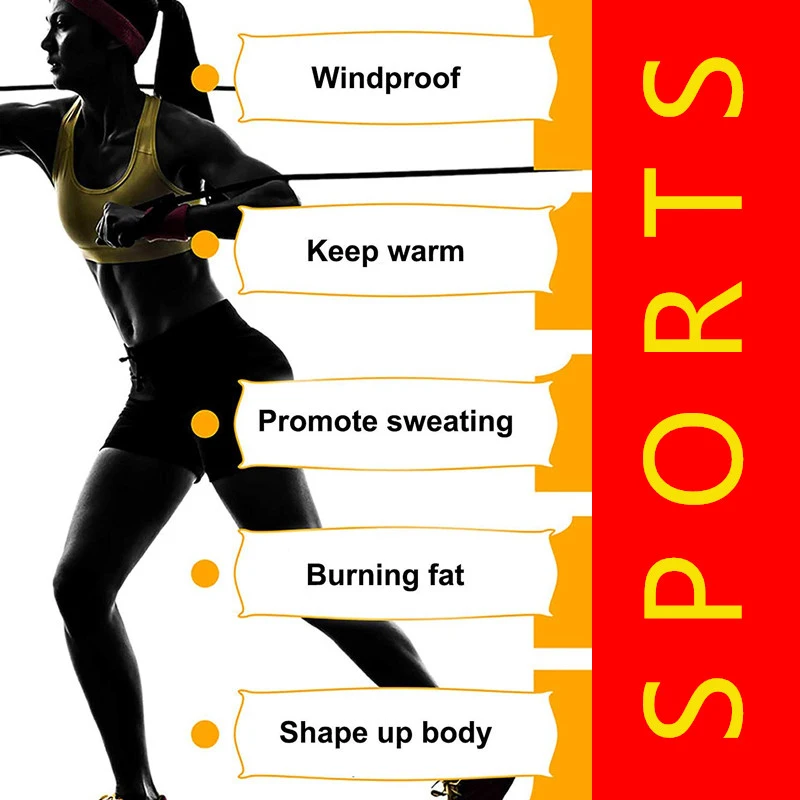 tummy control shapewear Women Sauna Suit Neoprene Workout Sweat Shirt Waist Trainer Body Shaper Zipper Fitness Jacket Yellow Top Long Sleeve Shapewear thong shapewear