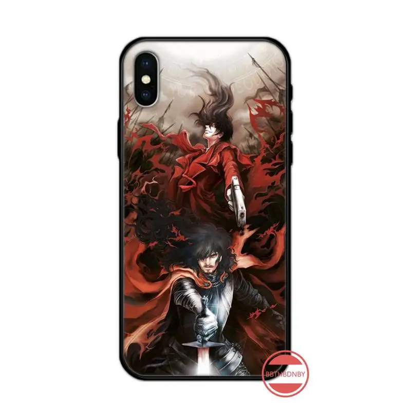 

Hellsing Alucard Fan anime luxury Phone Case cover for iPhone 11 12 pro XS MAX 8 7 6 6S Plus X 5S SE 2020 XR mobile cover