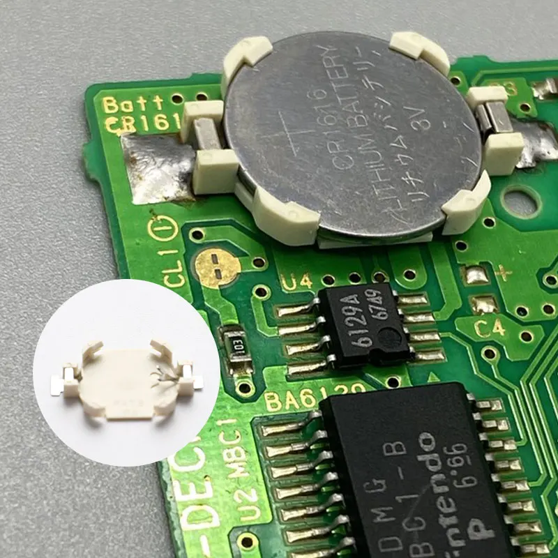 

Держатель для батарей CR1616, портативное основание для батарей, для игровых карт GBA, 3 в, вертикальный фоторазъем