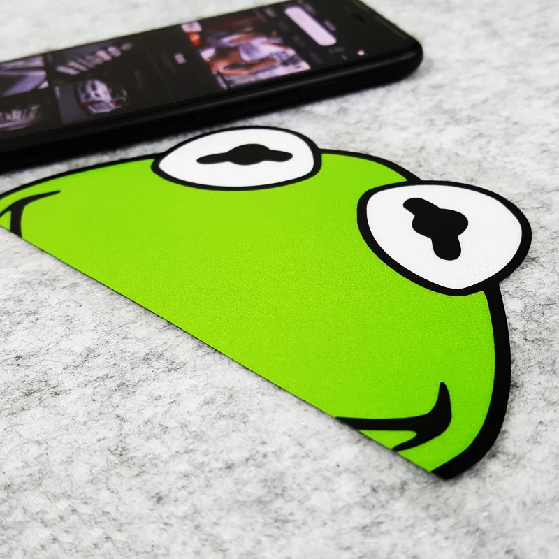 LuLuSticker #045 13x7 см милые Мультяшные лягушки светоотражающие наклейки на боковые