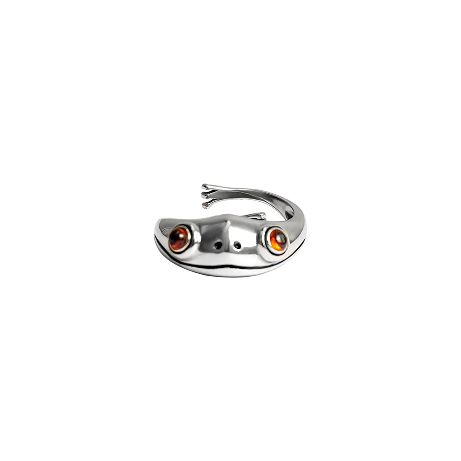 

Rings For Women Cute Little Frog Ring Fashion Woman Animal Opening Size Adjustable Ring Jewelry Components