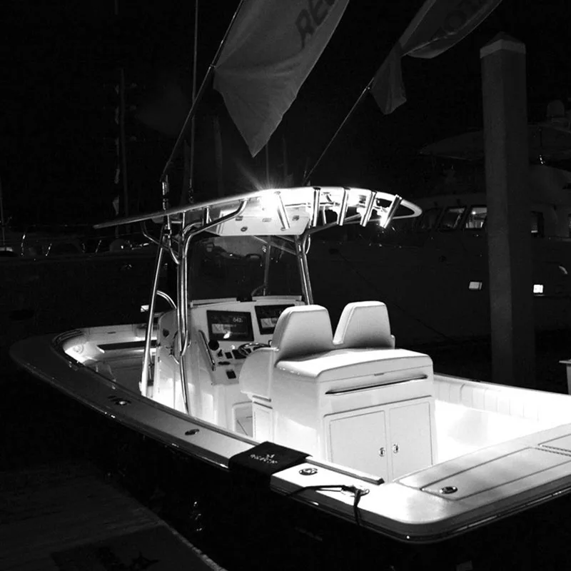 1 пара 12V~ 24V 18W Водонепроницаемая лодка/FLYBRIDGE/DECK/YACHT прожектор светодиодный свет наружного освещения
