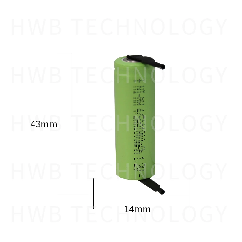 1 шт./лот KX Оригинальный Новый 2 V 4/5AA 1800mAh Ni-Mh 4/5 AA Ni Mh перезаряжаемые батарея с