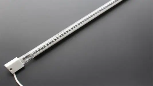 

Quartz tungsten halogen lamp in pet blow moulding machine