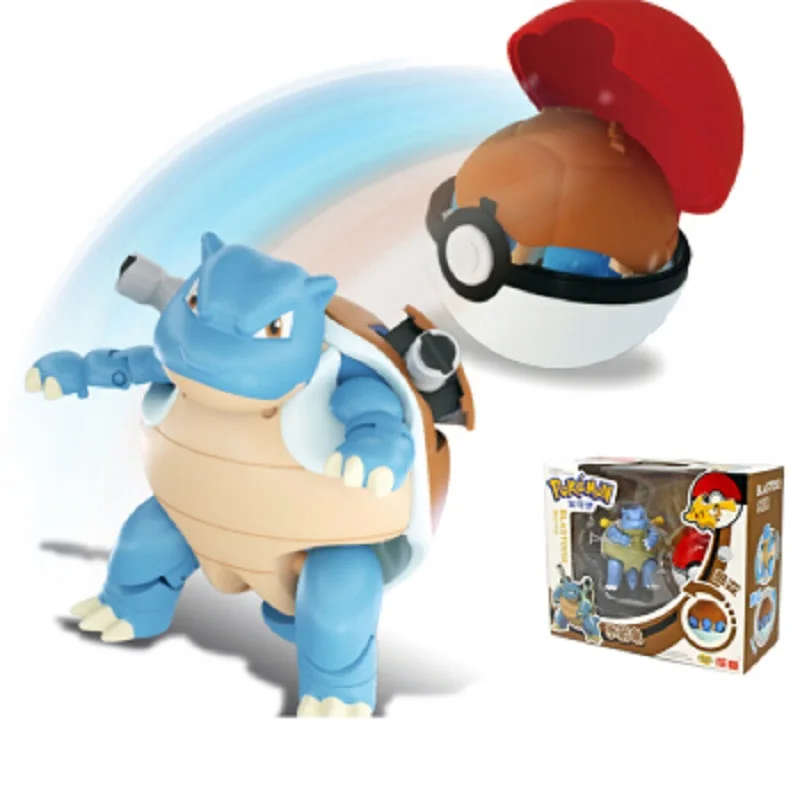 Подлинная фигурка покемона эльфийский мяч модель Пикачу лунала Чаризард Покемон