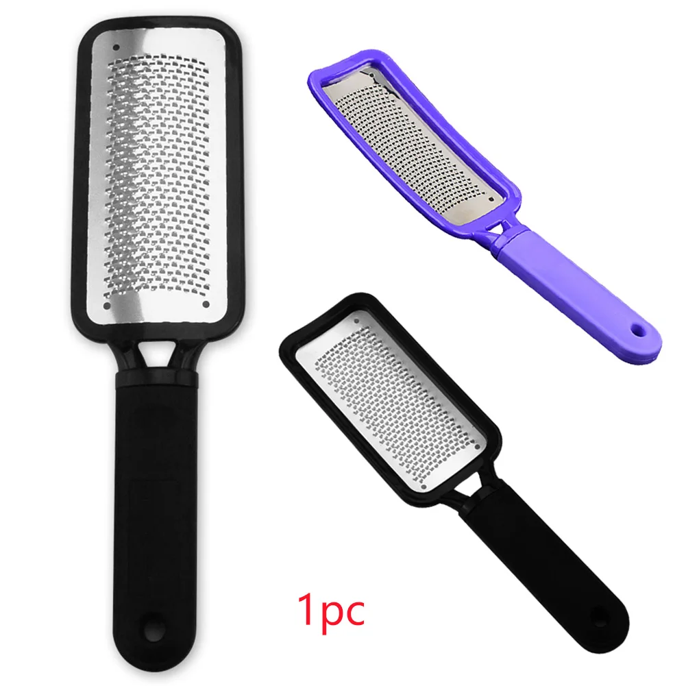 

Foot File Feet Care Stainless Steel Rasp Mesh Exfoliating Scrub Pedicure Portable Practical Callus Scraper Foot File L0725