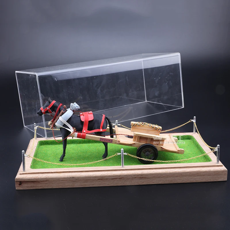 

1:18 Simulation Car Model Scene Display Box Nostalgic Marathon Shelf Car Model and Display Box Boy Toy Collection Gift Kid Car
