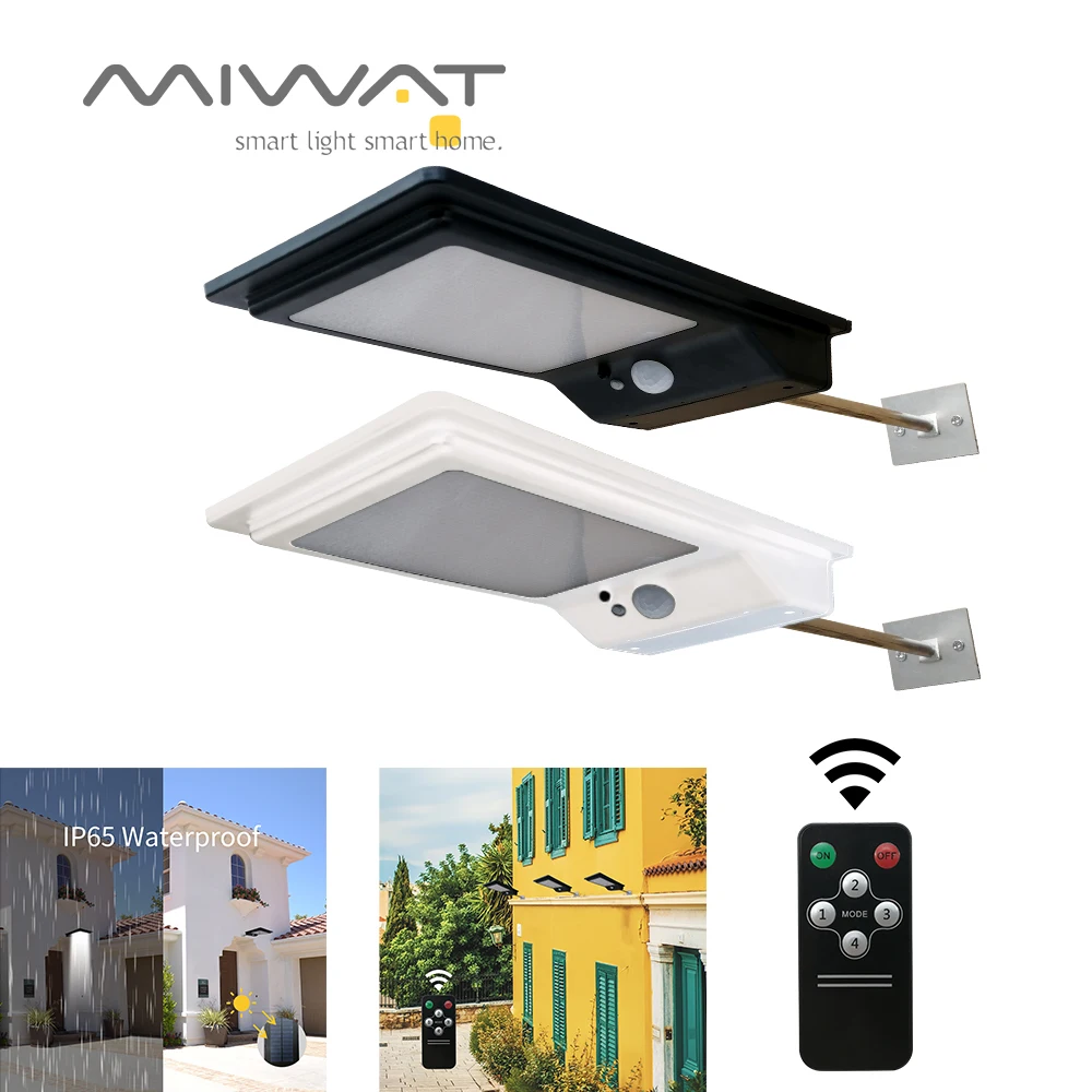 48 Светодиодный Солнечный свет уличная Солнечная Лампа PIR датчик движения