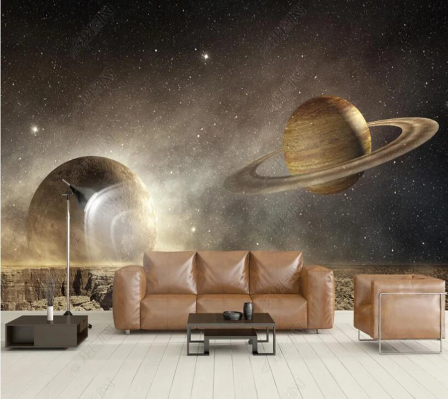 

Papel de parede Abstract universe planet starry sky 3d wallpaper mural,living room tv wall bedroom wall papers home decor