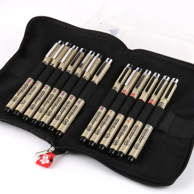 SAKURA Pigma Micron ручка черная Водонепроницаемая ручной работы эскиз рисование