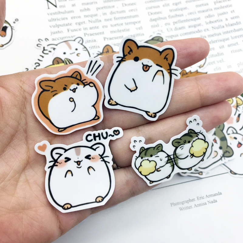 40 шт. изысканные самодельные милые декоративные Стикеры для