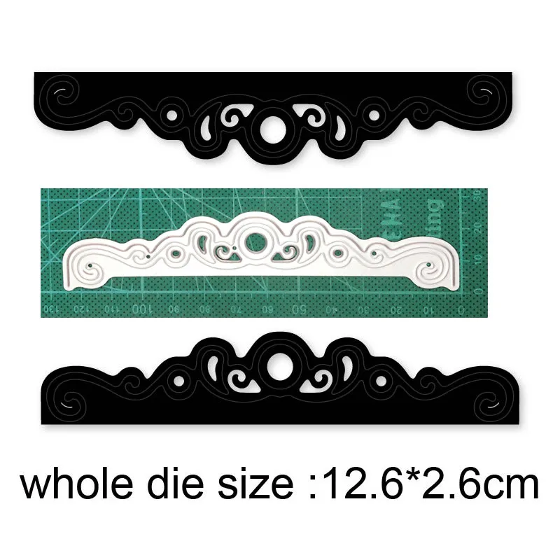

Craft dies Lace Strip Border Metal Cutting Dies Stencils dies for DIY Scrapbooking dies Decoration Embossing Dies Cuts New 2021