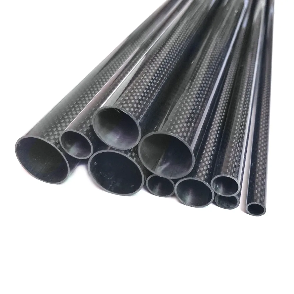 

10pcs 3K Carbon Fiber Tube Twill Light 14X16X1000MM Hot Sale