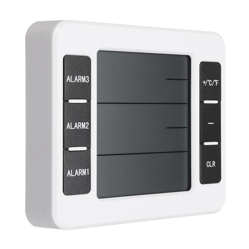 wireless weather station sensor alarm thermometer digital indoor outdoor thermometers electronic refrigerator thermometer free global shipping