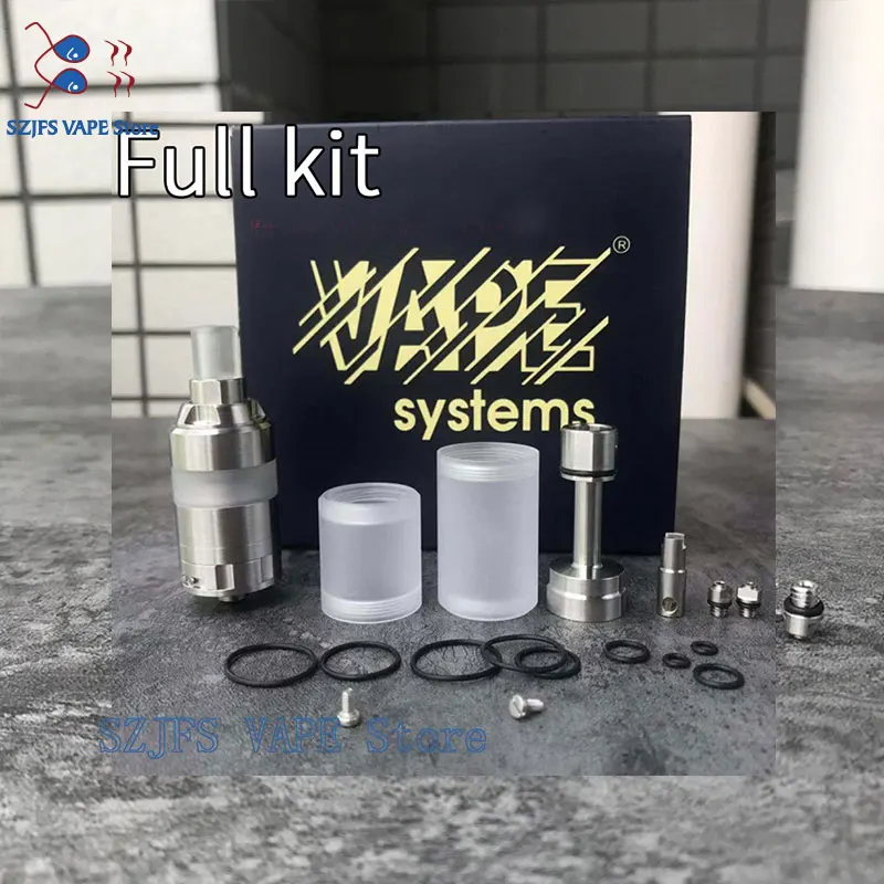 YFTK KA V8 Style RTA Nano полный комплект 22 мм Vape Tank MTL одна катушка DIY обслуживаемый