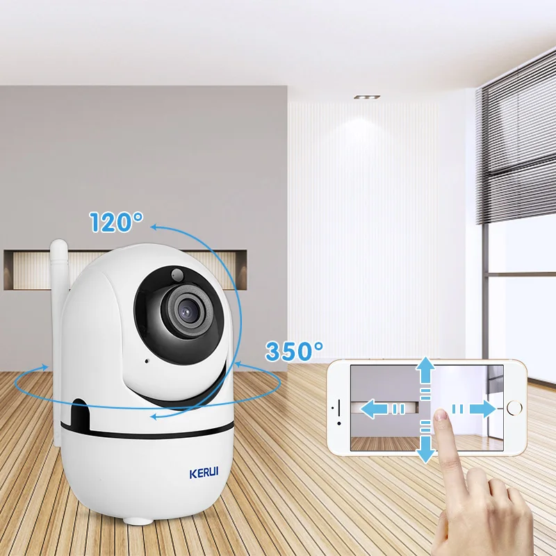 Камера видеонаблюдения KERUI Беспроводная мини камера безопасности для помещения