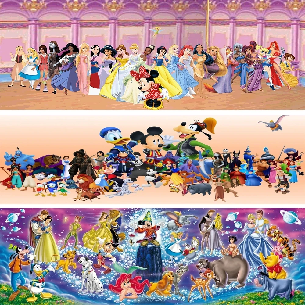 

Алмазная живопись Disney, большая картина с Микки, вышивка крестиком, мозаика ручной работы, украшение для дома, подарок