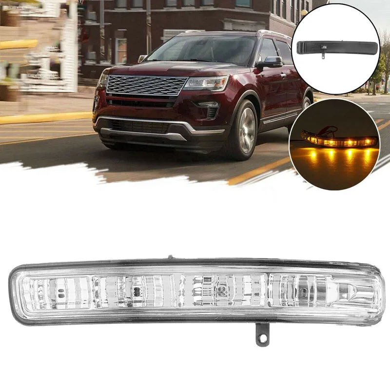 Car Rear Side Mirror Turn Signal Blinker Lamp for Ford Explorer 2011 2012 2013 2014 2015 2016 2017 2018 2019 | Автомобили и