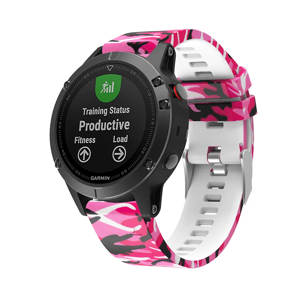 Ремешок для часов Силиконовый браслет для Garmin Fenix 5 Plus Замена наручного браслета Quick Release для Garmin forerunner 935 945 quatix 5