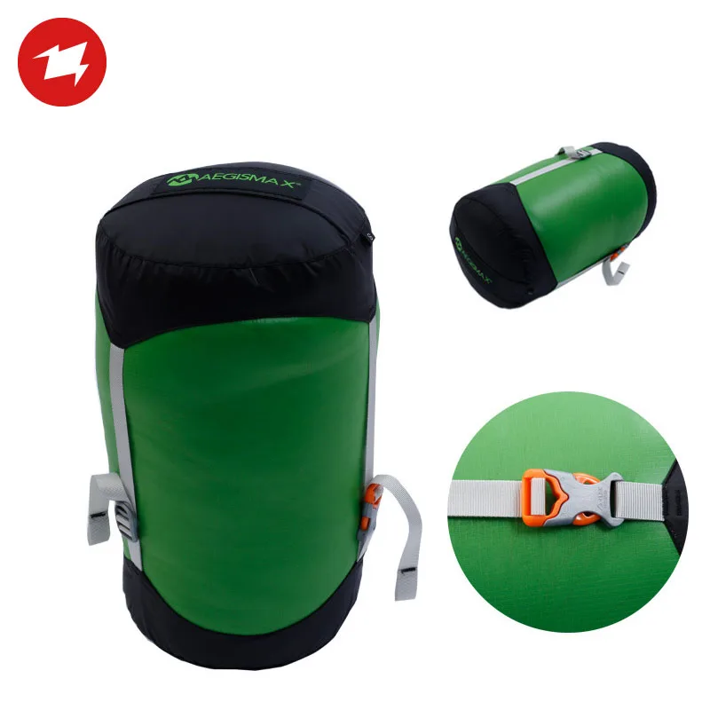 AEGISMAX Offical Outdoor Camping Compression Sack Sleeping Bag Accessories Stuff Ultralight Waterproof Nylon Storage | Спорт и