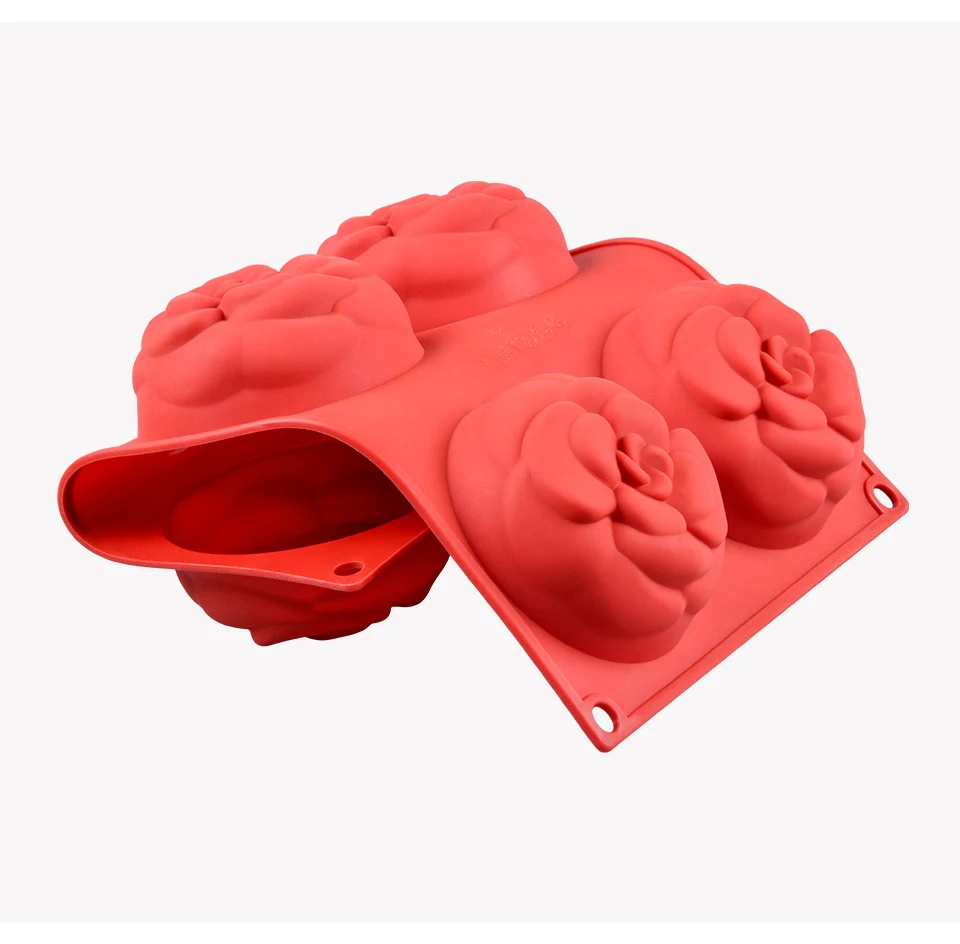 SILIKOLOVE 6 полости 3D цветок мыло, силиконовая форма формы для изготовления мыла DIY ручной работы ремесла формы