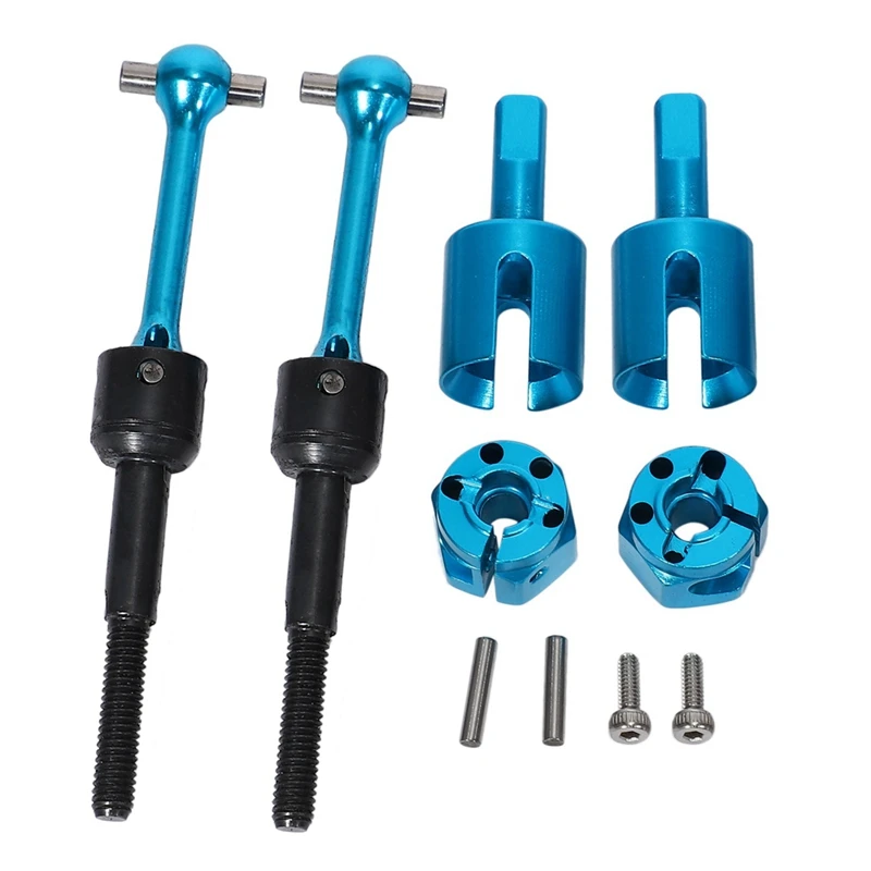 

Universal Gearbox Cup Joint Swing Shaft Set with Aluminum Alloy Center Drive Shaft Front & Rear Joint Cup Set