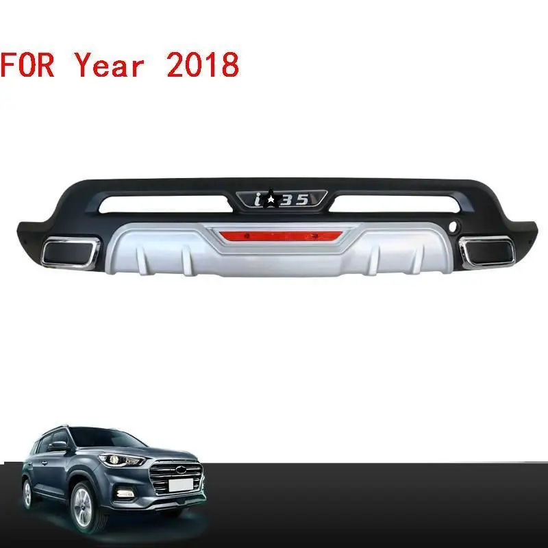 Number 15 Авто Automovil модифицированный Стайлинг украшения Тюнинг автомобиля передняя губа задний диффузор бамперы 09 10 11 12 13 14 15 18 для hyundai IX35 - Цвет: Number 15