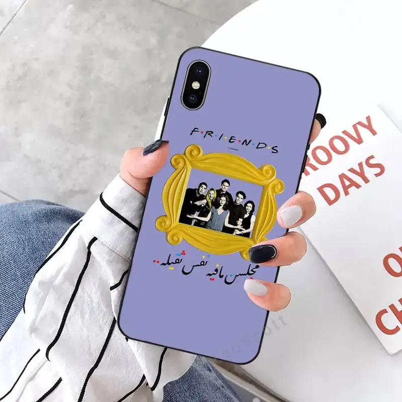

Friends tv series Purple door Phone Case for iPhone 11 12 mini pro XS MAX 8 7 6 6S Plus X 5S SE 2020 XR
