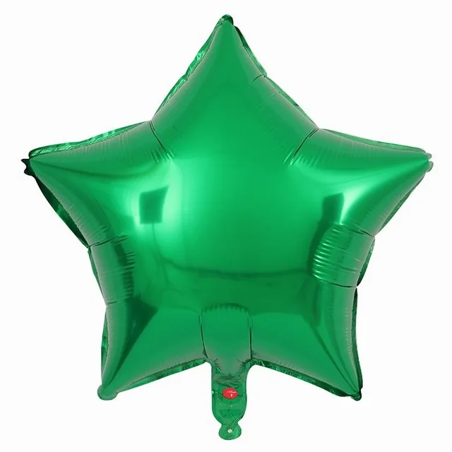 10 шт./лот 18 дюймов звезда воздушный шар надувной гелий Свадебные шарики День рождения Рождество вечеринка украшения Globos детские игрушки подарки - Цвет: 10pcs green