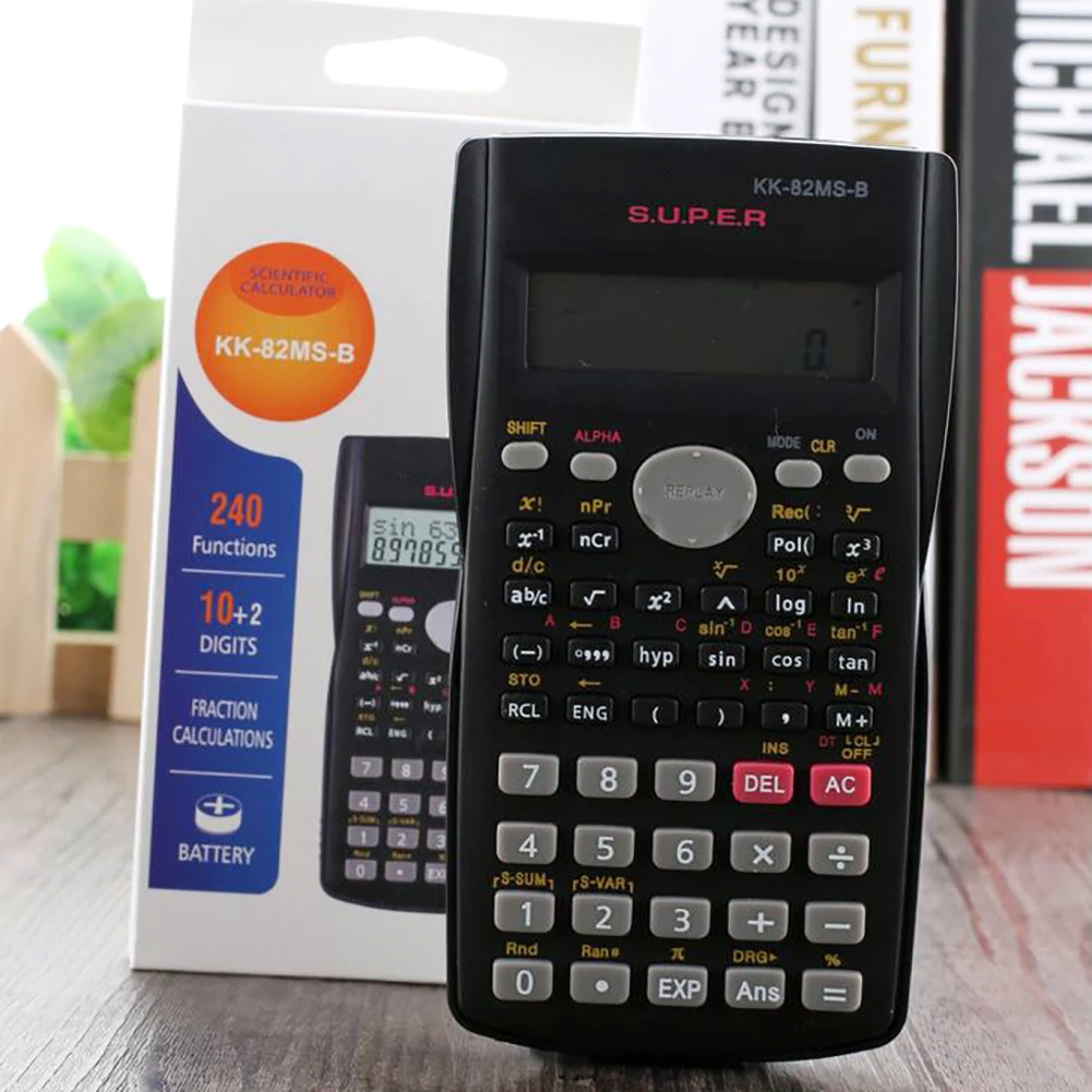 Portable Scientific Calculator Math Calculation Stationery School Office Engineering Multifunction Student | Компьютеры и офис