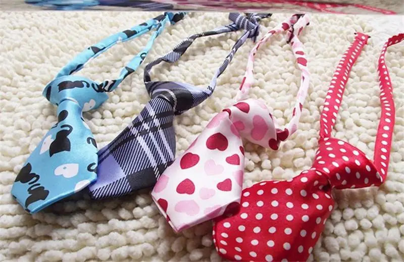 

Color Adjustable Dog Cat Pet Puppy Toy Grooming Bow Tie Necktie Clothes puppy dress up neck tie suypply