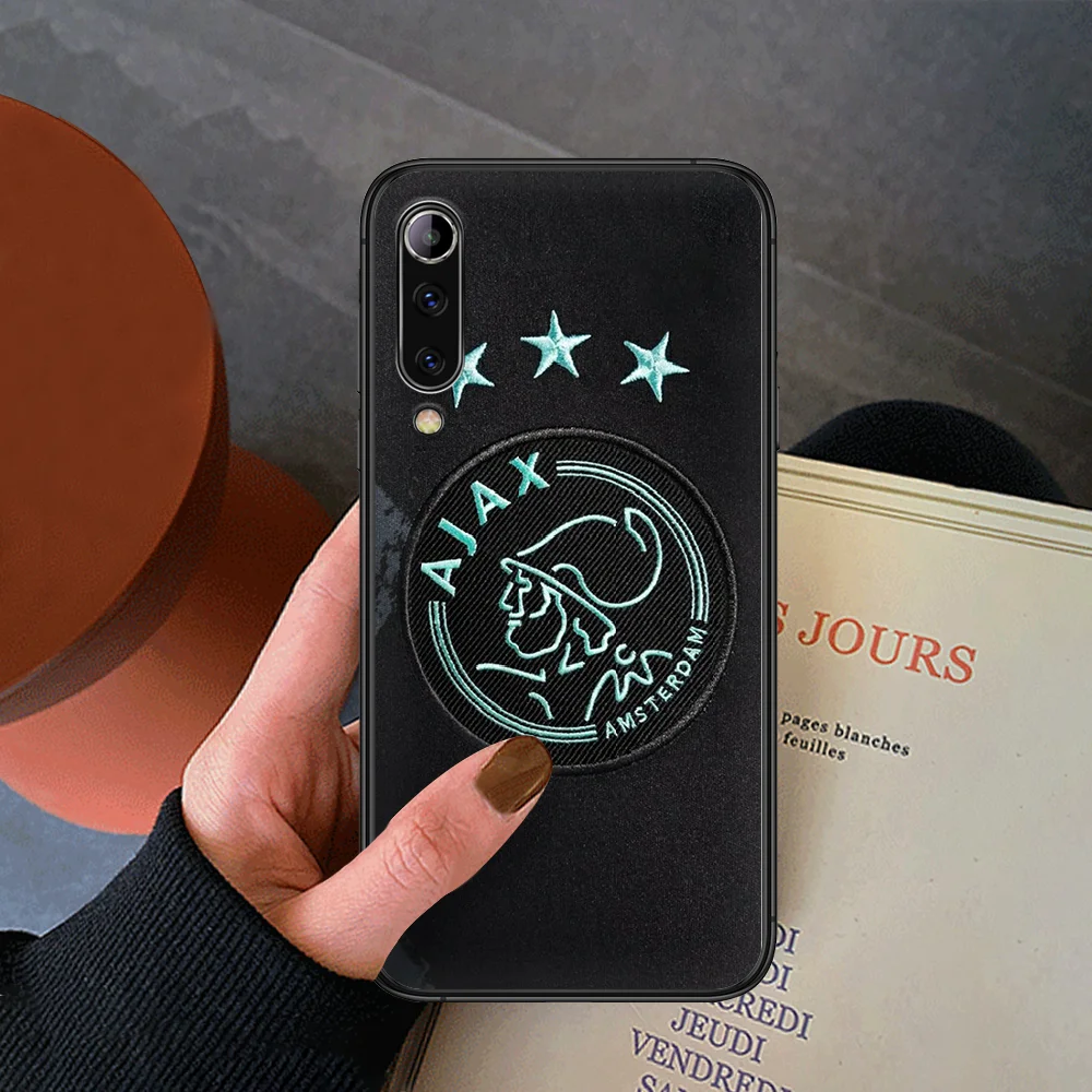 

Ajax Team Phone Case For Xiaomi Mi Note 10 A3 9 MAX 3 A2 8 9 Lite Pro Ultra black Cell 3D Hoesjes Pretty Prime Trend Cover
