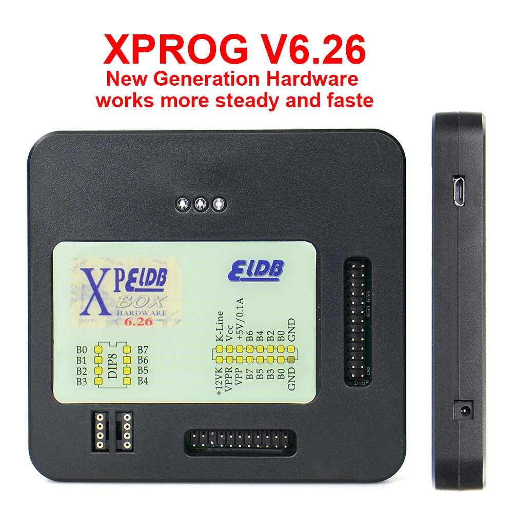 ПРОГРАММАТОР XPROG V6.26 Добавление Новой авторизации X-PROG Мбит/с металлический бокс