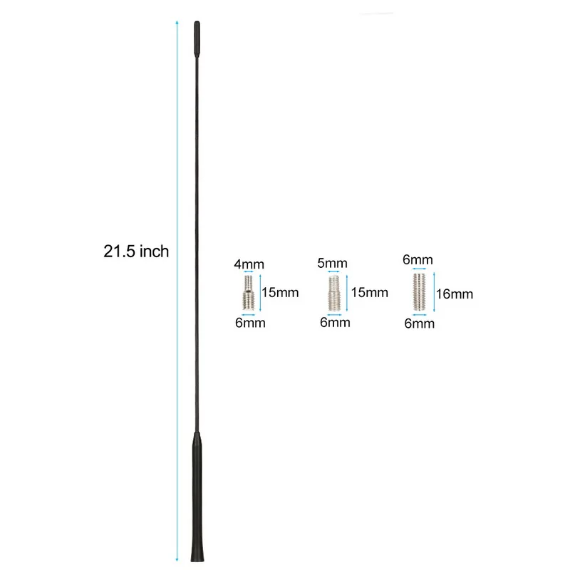 New Car Antenna 21.5 &quotCar Stereo Roof for Ford / Focus 2000-2007 55 CM AM FM | Автомобили и мотоциклы