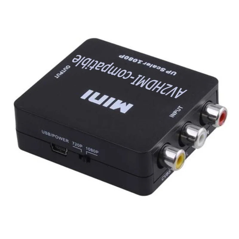 Адаптер-преобразователь AV/CVSB L/R совместимый с HDMI 1080P | Электроника