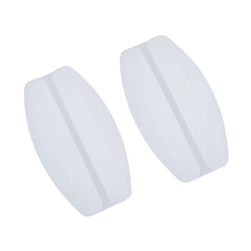 

2 x Pads / cushions Stands for bra strap - Transparent Silicone Anti-slip Comfortable