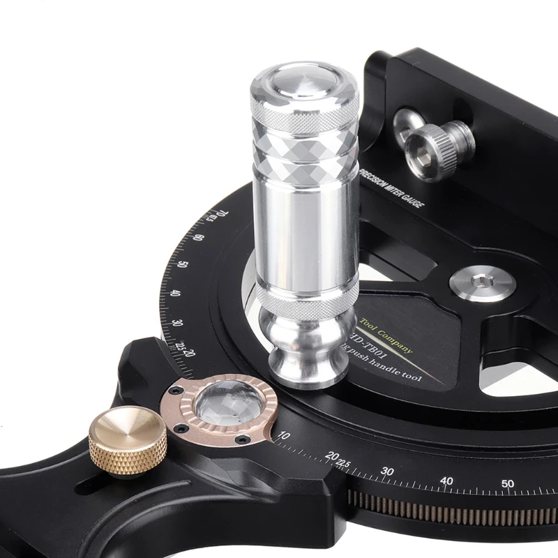 

Table Saw Push Handle 70 Precision Miter Gauge with Track Woodworking Sawing Assembly Ruler for Table Saw/Router DIY