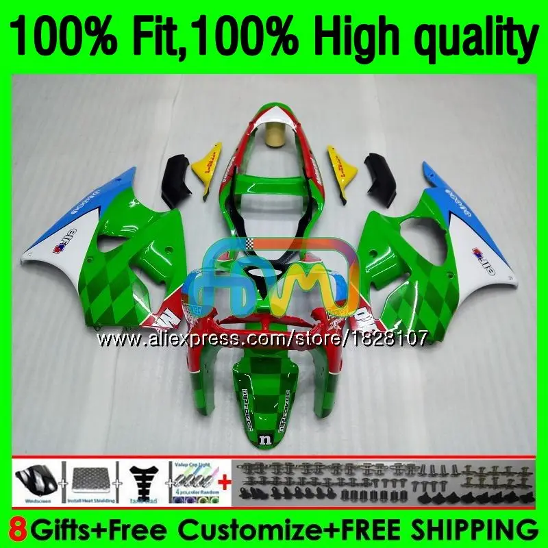 OEM для KAWASAKI ZX 636 6R 600 CC 6 R ZX636 13BS.164 600CC ZX600 ZX6R 00 01 02 2000 2001 2002 обтекатель горячий