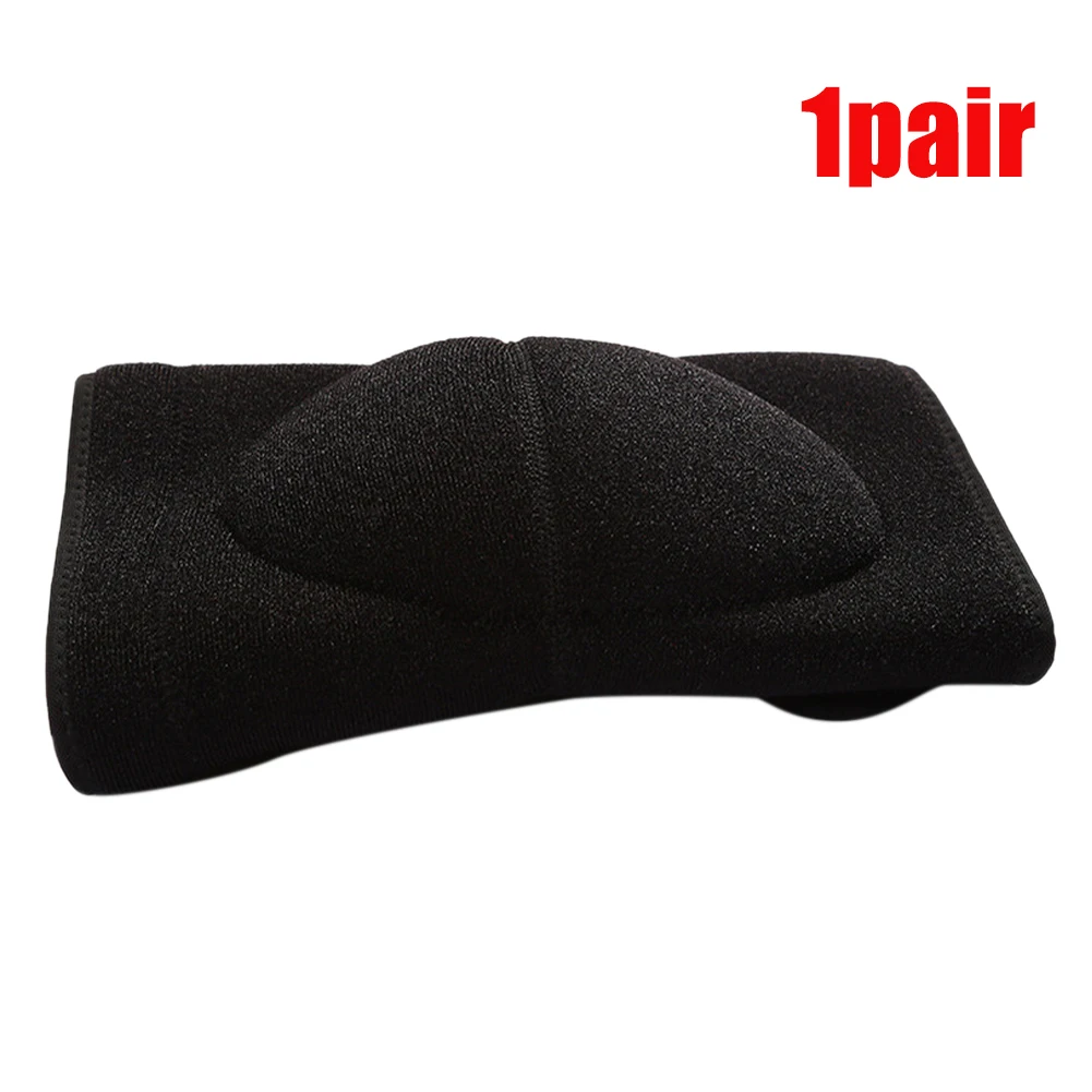 

1pair Outdoor Sports Support Dancing Leg Warmer Thick Sponge Knee Pads Work Safety Pain Relief Magic Sticker Home Gardening