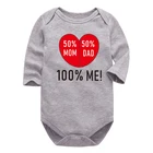 1 шт., детское хлопковое боди с длинным рукавом, на возраст 0-24 месяца