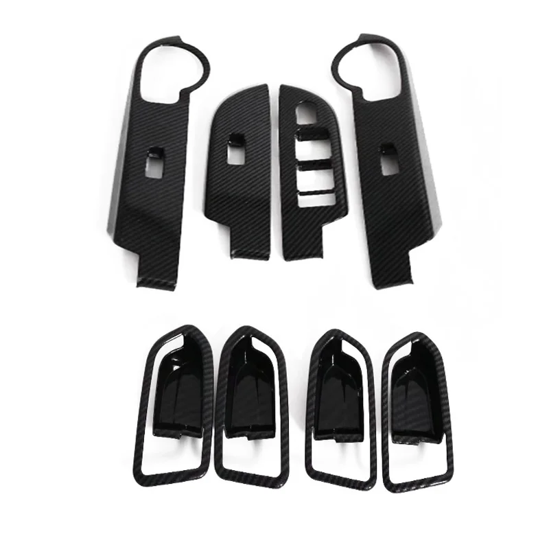 

For Toyota Rush 2019 2020 ABS internal Armrest Window Lift botton Switch Cover door handle door bowl cover Accessories