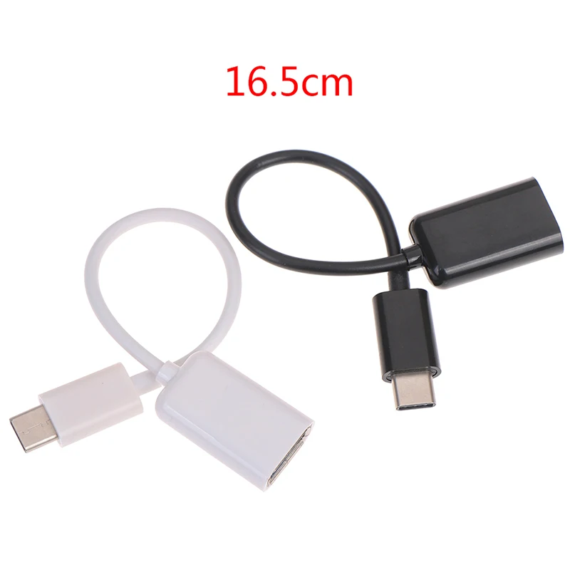 

Type-C OTG Adapter Cable USB 3.1 Type C Male To USB 3.0 A Female OTG Data Cord Adapter 16cm