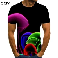 qciv brand colorful t shirt men art anime clothes retro t shirts 3d gradient tshirt printed mens clothing punk rock fashion