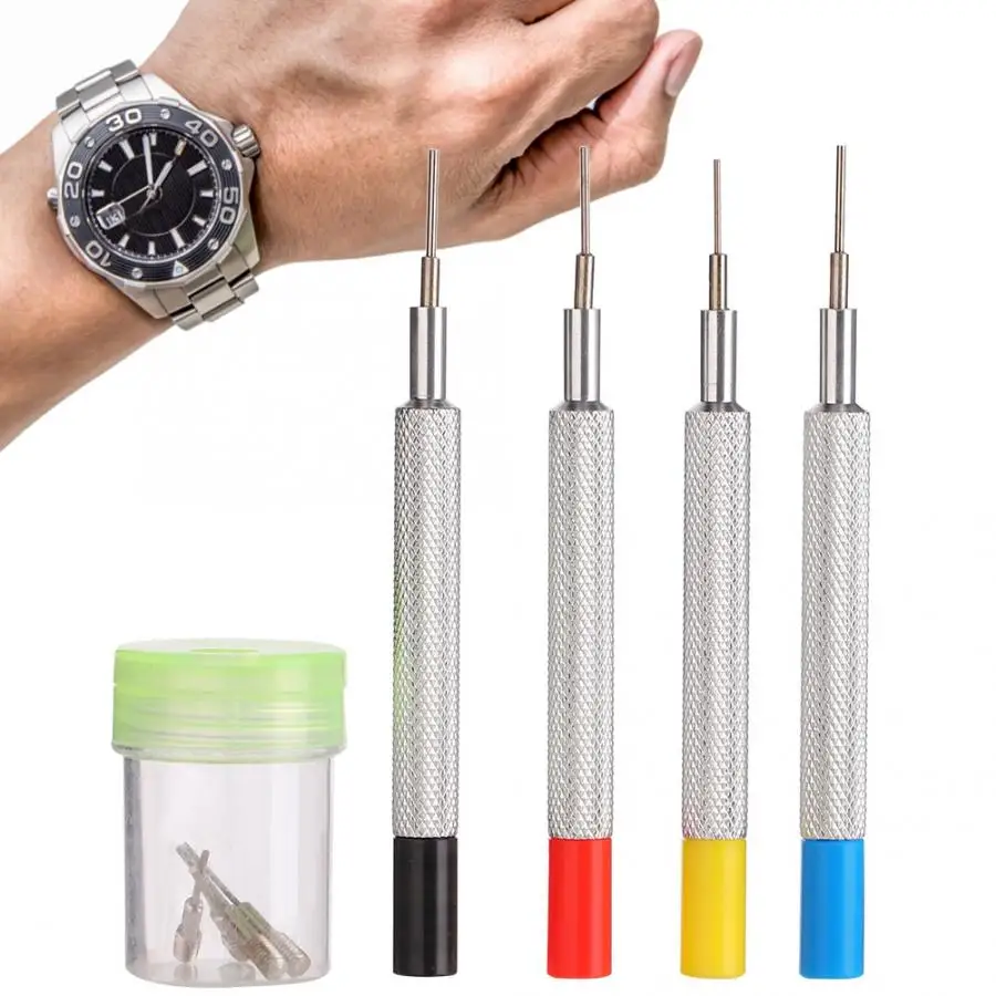 4 шт. ремешок для часов соединительных штифтов удалитель пружинных механизмов