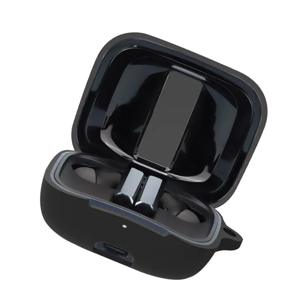 Replacement Protective Case For Original FIIL CG/CG Pro Wireless Earphone Charging Box Bag Silicone Cover Skin Shell With Hook |